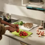 Set de 3 tablas para cortar con estuche para estante Folio - Gris claro - Imagen 7