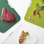 Set de 3 tablas para cortar con soporte Grande Nest - Verde - Imagen 4