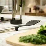 Set de 3 utensilios acero inoxidable con soporte Elevate - Plateado - Imagen 7