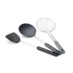 Set de 3 utensilios especiales para Wok - Negro - Imagen 2