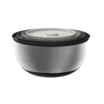 Set de 4 bowls con tapa acero inoxidable Nest - Plateado - Imagen 2