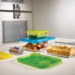 Set de 4 contenedores de almacenamiento taper Nest Glass - Multicolor - Imagen 7