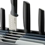 Set de 4 tablas para cortar y 4 cuchillos con estuche Folio - Negro - Imagen 3