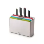 Set de 4 tablas para cortar y 4 cuchillos con estuche Folio - Multicolor - Imagen 3