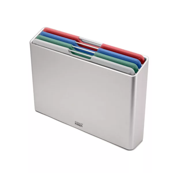 Set de 4 tablas para cortar con estuche Folio Large - Gris