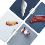 Set de 4 tablas para cortar con estuche Folio Large - Gris claro - Imagen 6