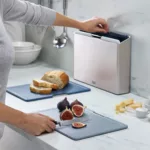 Set de 4 tablas para cortar con estuche Folio Large - Gris claro - Imagen 7