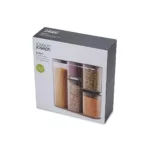 Set de 5 contenedores de alimentos con soporte inteligente Podium - Gris - Imagen 3