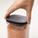 Set de 5 contenedores de alimentos con soporte inteligente Podium - Gris - Imagen 5