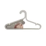 Set de 5 perchas antideslizantes Orderly - Beige - Imagen 5