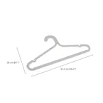 Set de 5 perchas antideslizantes Orderly - Beige - Imagen 3