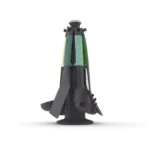 Set de 6 utensilios de cocina con base giratoria Elevate - Verde