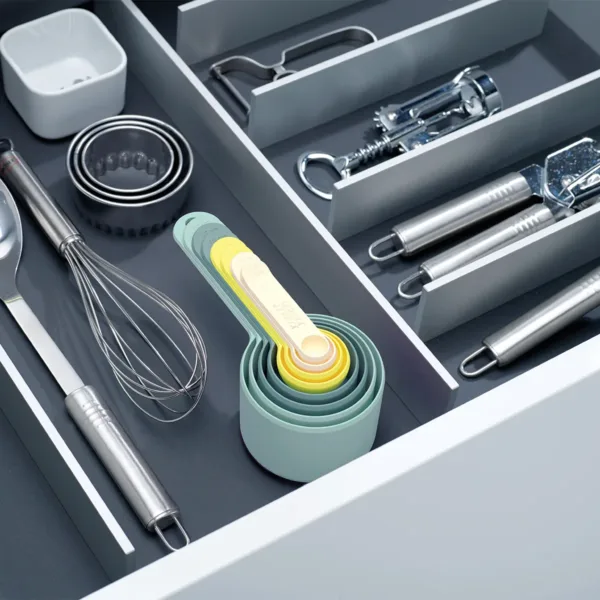 Set de 8 cucharas y tazas medidoras Nest Measure - Verde