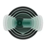 Set de 9 bowls apilables y accesorios de cocina Nest plus – Verde - Imagen 3