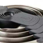 Set de 9 bowls apilables + elementos de cocina acero inoxidable Nest - Plateado - Imagen 5