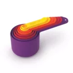 Set de 8 cucharas y tazas medidoras Nest Measure - Multicolor - Imagen 4