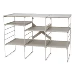 Zapatero ajustable estantes para calzado Level Plus - Beige - Imagen 3