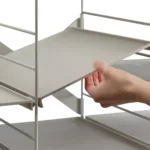 Zapatero ajustable estantes para calzado Level Plus - Beige - Imagen 4