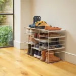 Zapatero ajustable estantes para calzado Level Plus - Beige