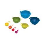 Set de 8 bowls apilables y accesorios de cocina - Imagen 3