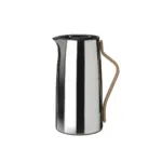 Jarra Térmica Emma 1,2 Litros Acero Inoxidable Mango Madera - Imagen 2