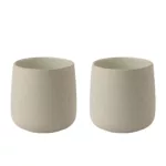 Set de 2 Tazas Emma 220 ml - Gris - Imagen 2