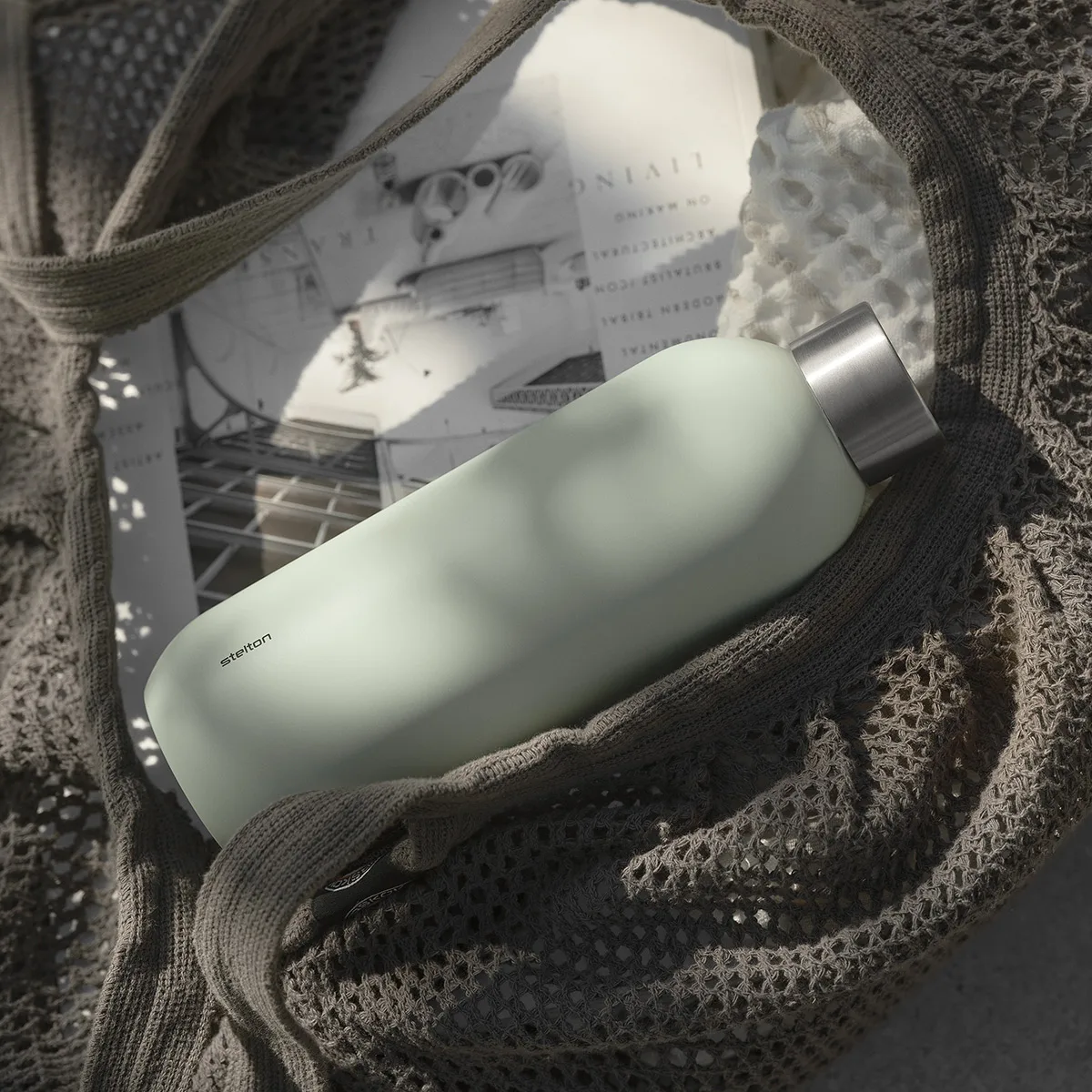 stelton-botella-aislada-vacio-600-ml-verde-stelton-355-23-STA355-23B309-02 Botella aislada al vacío Keep Cool 600 ml - Imagen 1