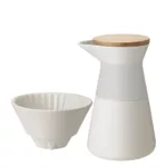 Cafetera Theo 600 ml - Blanco - Imagen 2