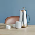 Cafetera prensa francesa Norman Foster 1 Litro - Plateado - Imagen 3