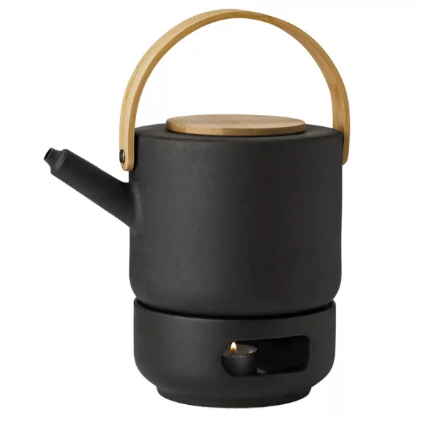 Calentador de teteras Theo - Negro