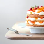 Cuchillo para pasteles EM torta - Plateado