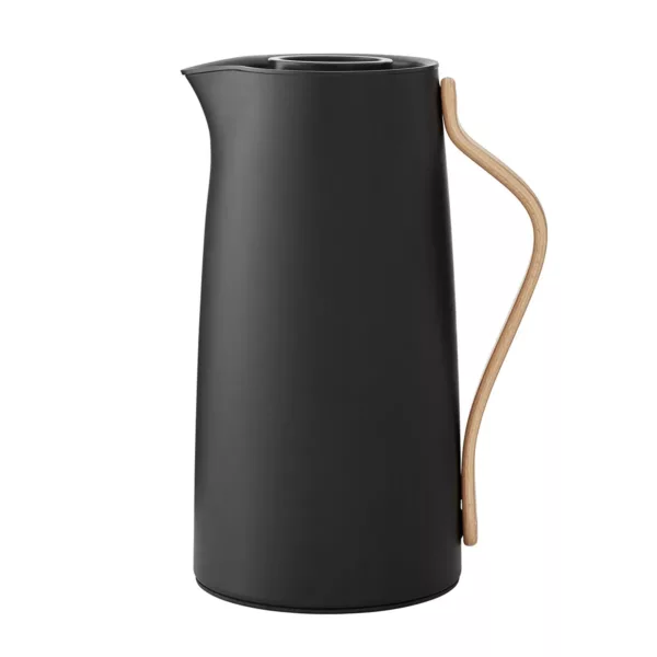 Jarra de vacío Emma 1.2 Litros - Negro Mate