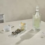 Set de 3 cuencos de vidrio con bandeja Pilastro - Vidrio - Imagen 3